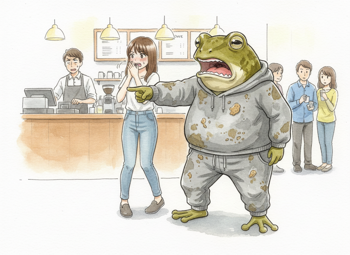 カンシャクベイビーガエル