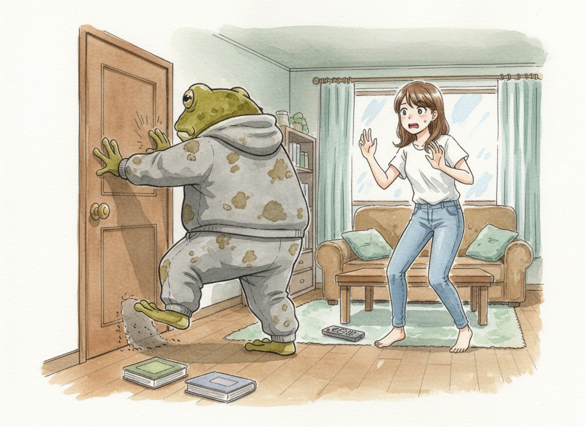 カンシャクベイビーガエル feature 2