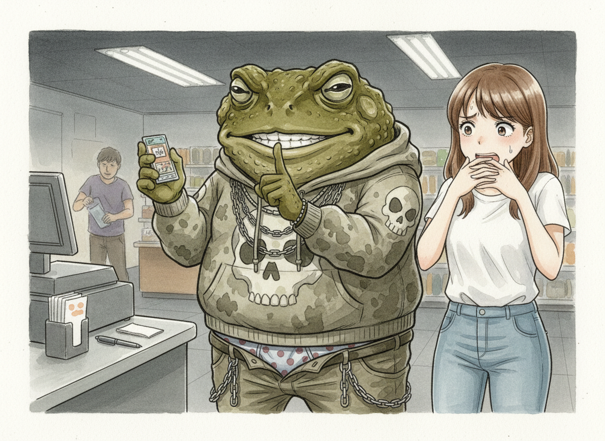 ゲスノキワミガエル