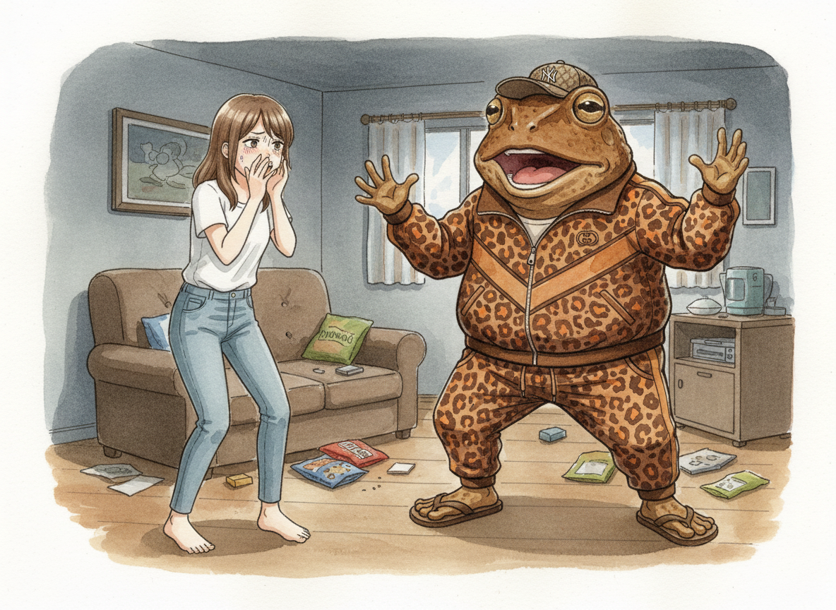 ホラフキジャージガエル