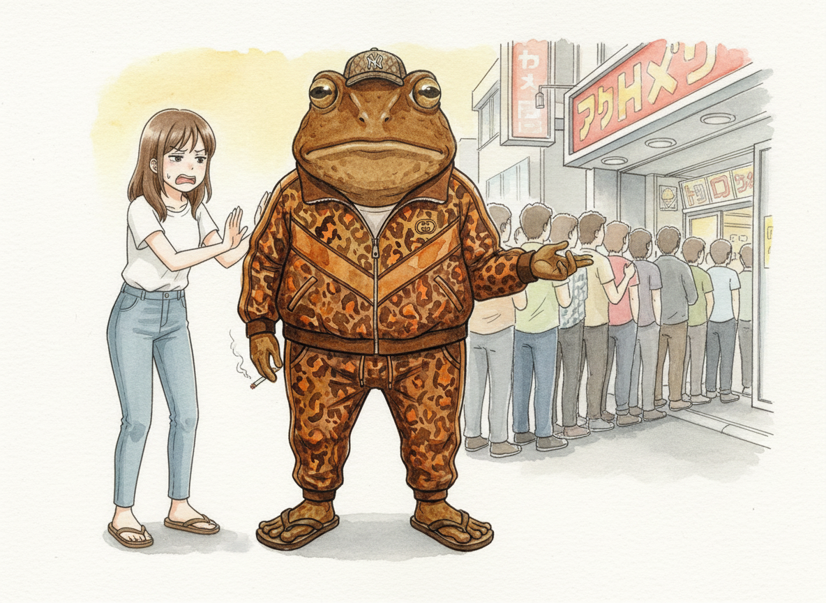 ホラフキジャージガエル feature 3