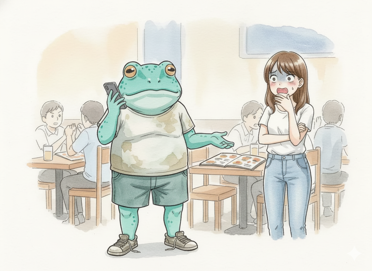 ママニタヨリッパナシガエル