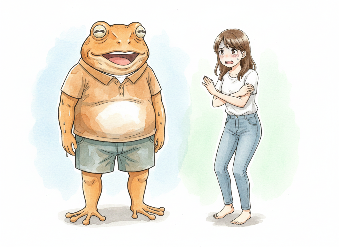 セクハラオヤジガエル