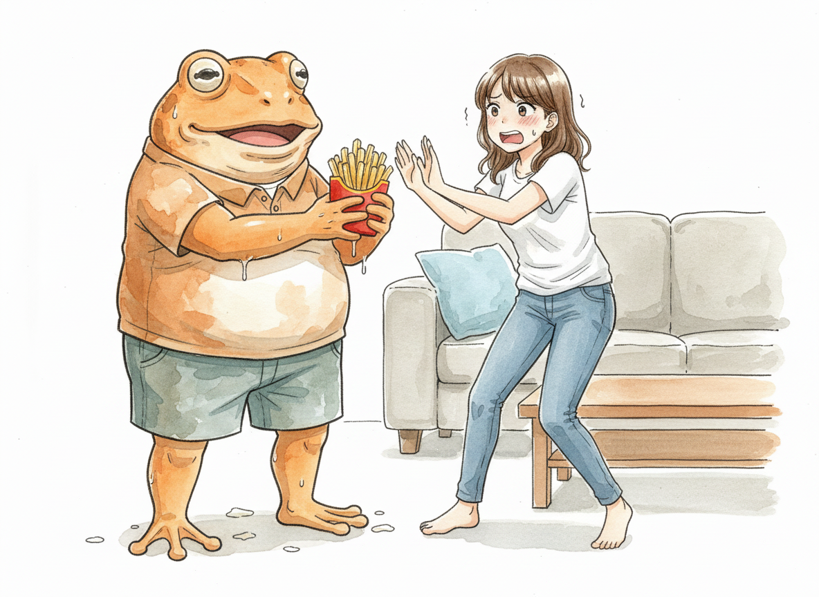 セクハラオヤジガエル feature 3