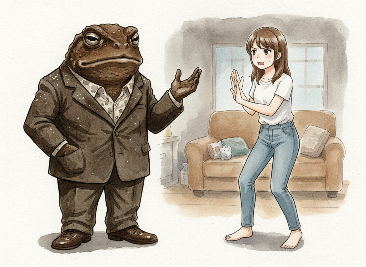 ロウガイパワハラガエル