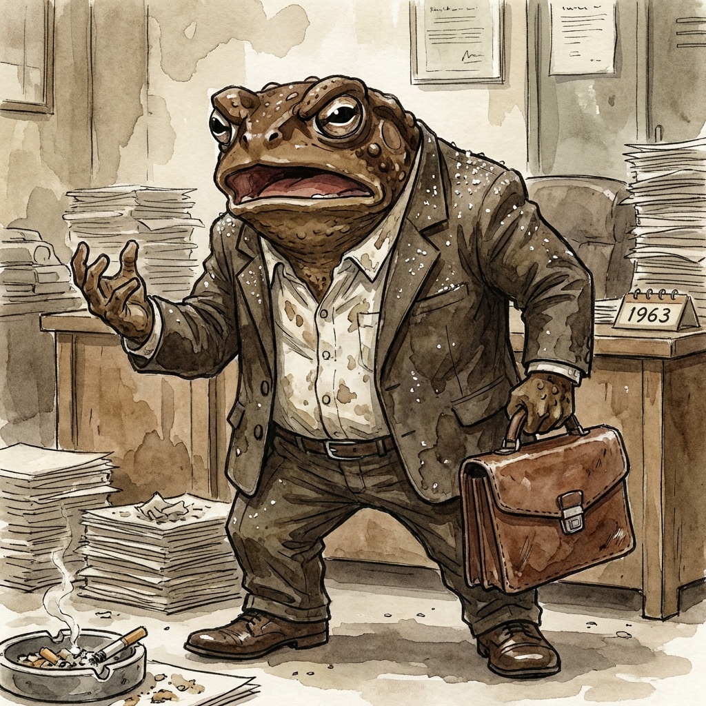 典型的な「仕事ができない管理職」タイプ。プライドが高く部下や彼女には厳しいが、自分のミスは棚に上げる。加齢臭やフケなどのケアを怠り、生理的にも敬遠される。