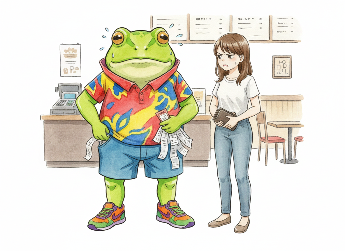 オレサマタイショウガエル feature 2