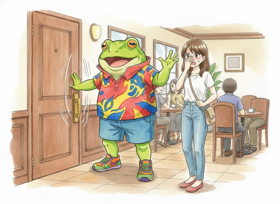 オレサマタイショウガエル feature 3